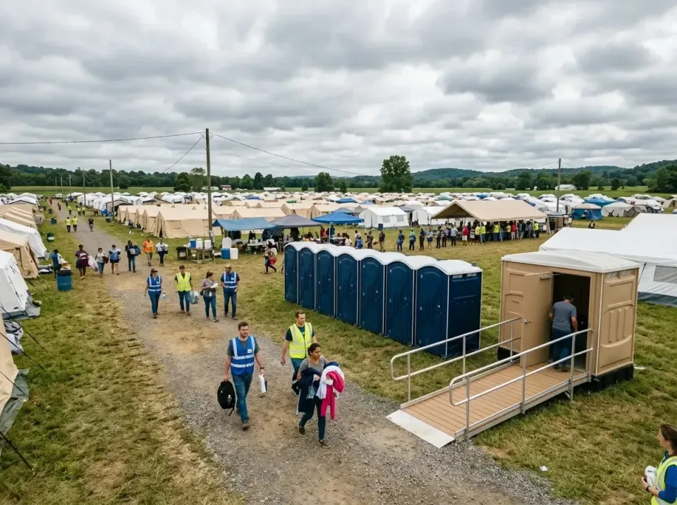 disaster-relief-camp-restrooms-010 — frequently asked questions, Dumpster & Portable Bathrooms Rental in Lemay, MO